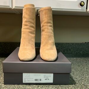 Ann Taylor North Suede Leather Booties
Size: 9
Color: Dominican sand